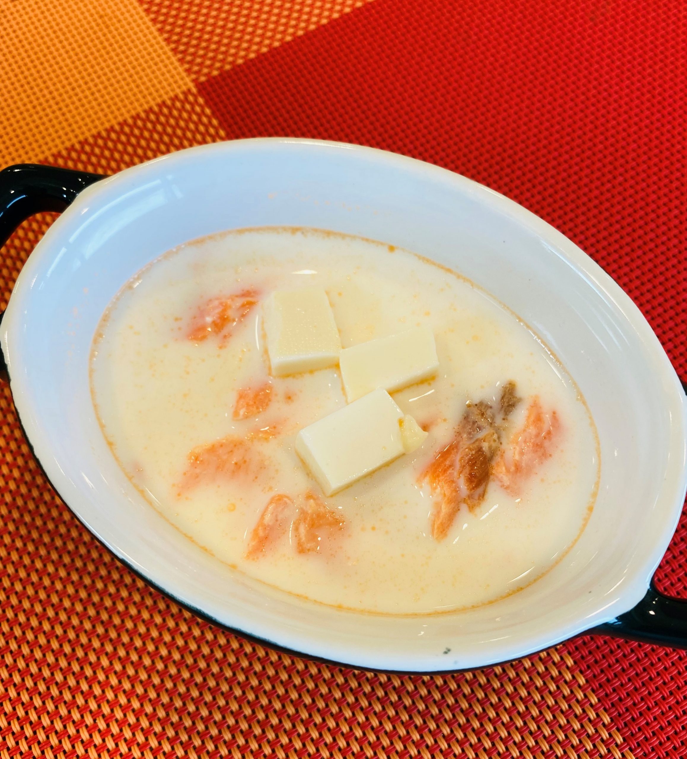鮭と豆腐のミルク煮(離乳食7ヶ月ごろ～)｜イメージ